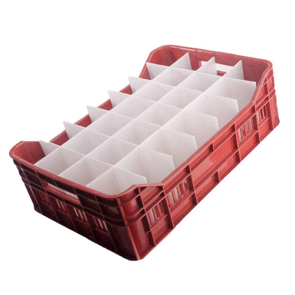 Cajones para catering - Vasos